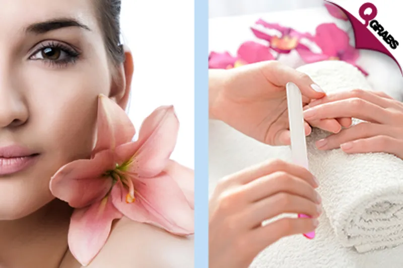 For QR580 Enjoy a Vitamin C Radiance Facial, a Powerdose Hair Treatment and a Manicure Spa with Color at Skin & Soul! (QR1160 Value)